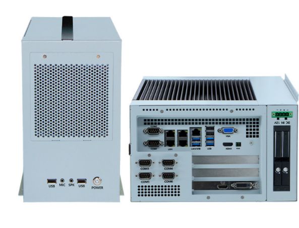 导轨式无风扇特种计算机6/7/8/9代轨道交通工控机机器视觉电脑